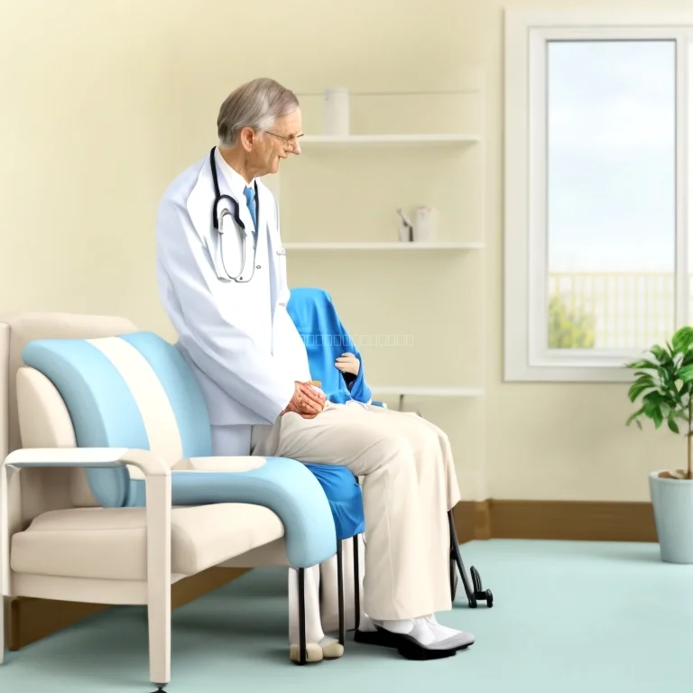 Physiotherapie mit älteren Patienten bei HealthOTop